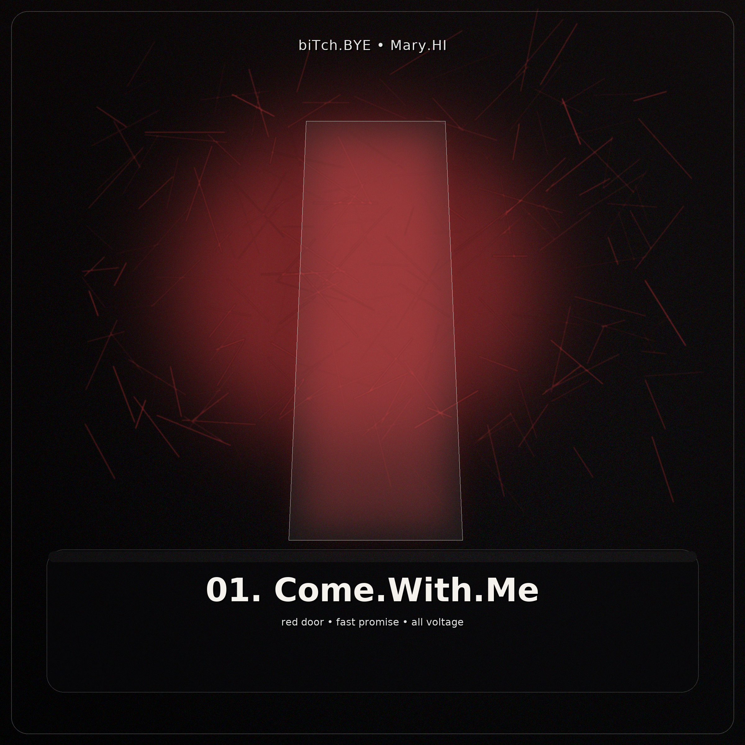 Come.With.Me track art