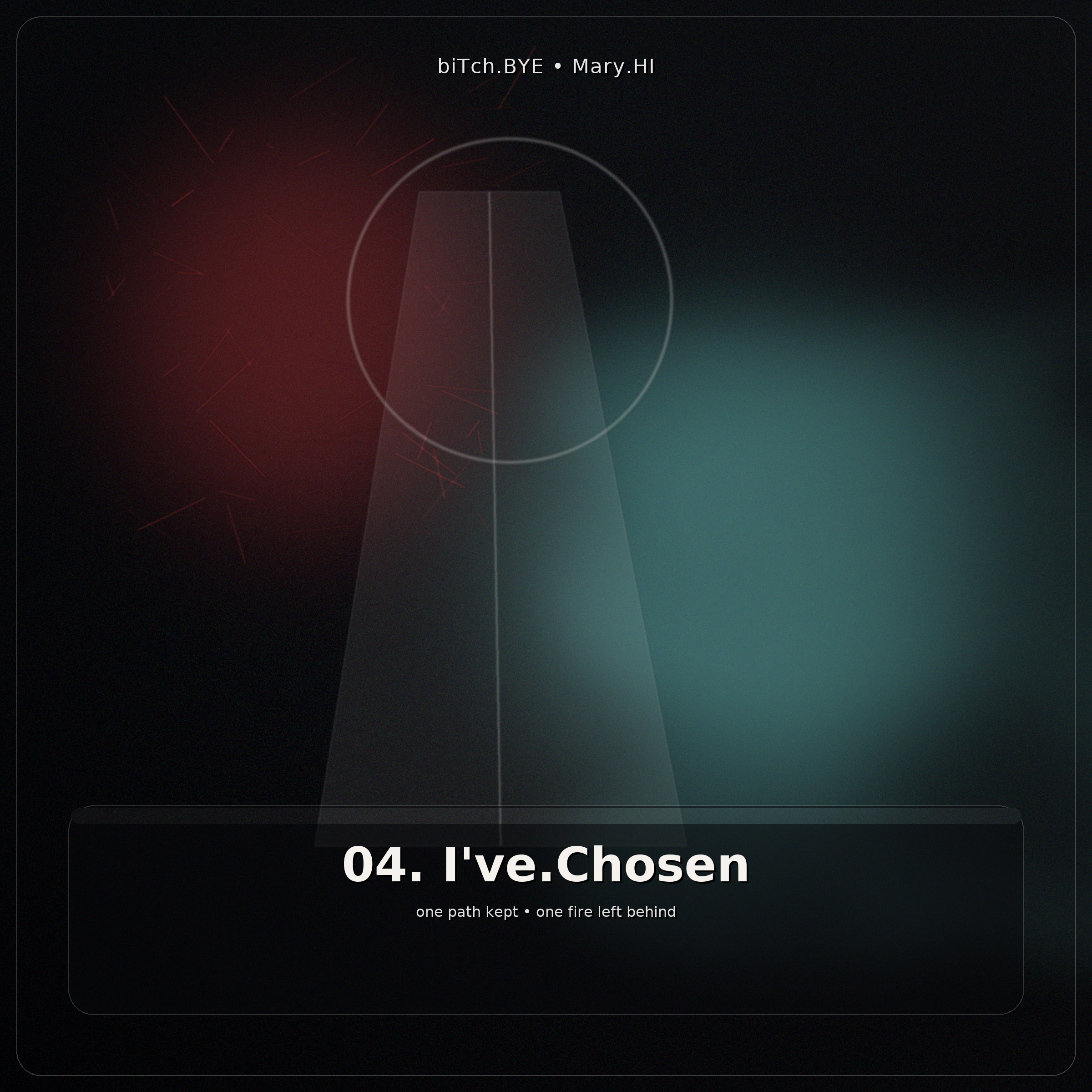 I've.Chosen track art