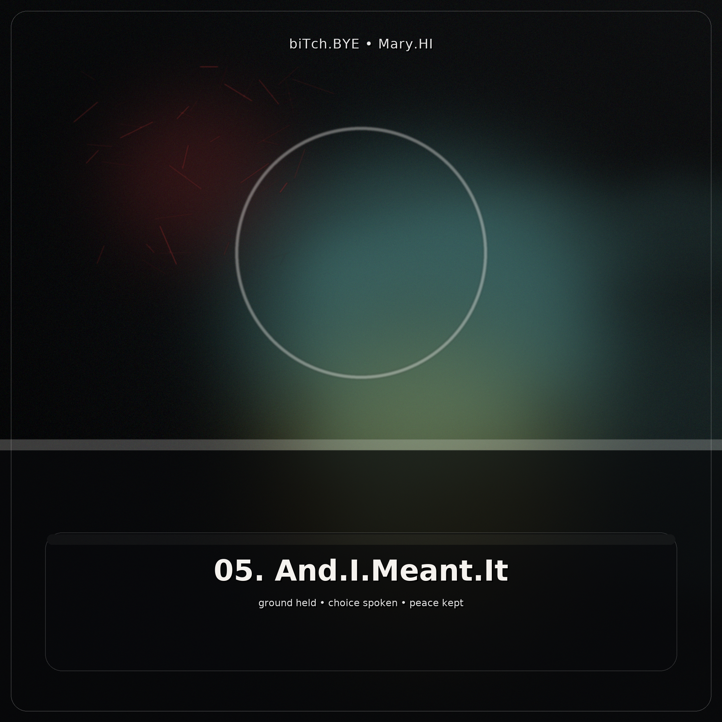 And.I.Meant.It track art