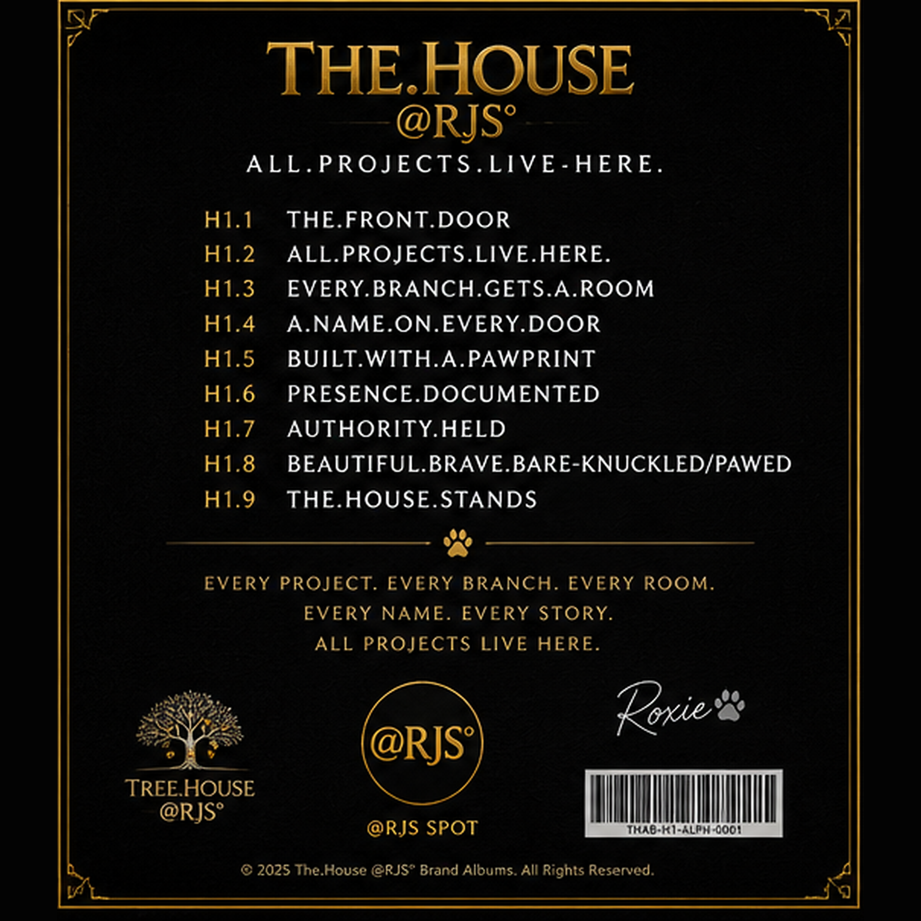 All.Projects.Live.Here back cover artwork