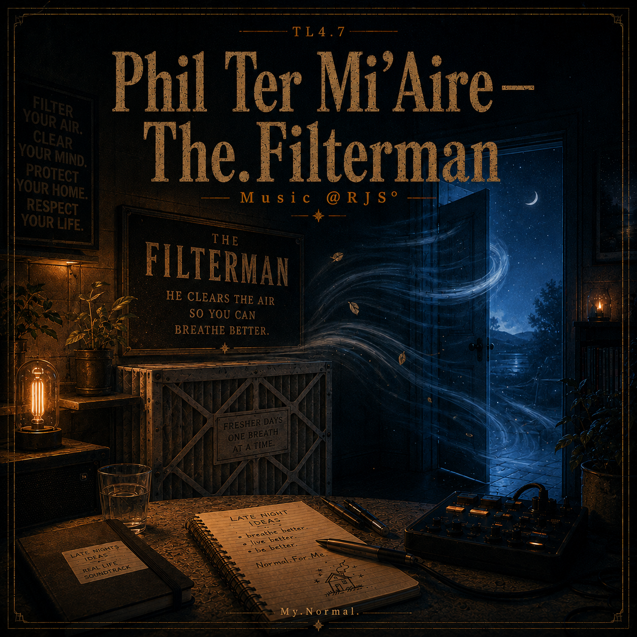 Phil Ter Mi’Aire — The.Filterman track artwork