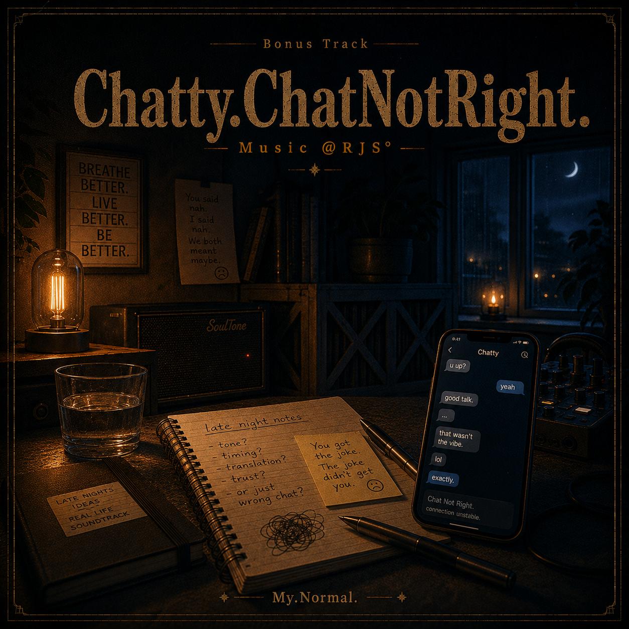 Chatty ChatNotRight track artwork