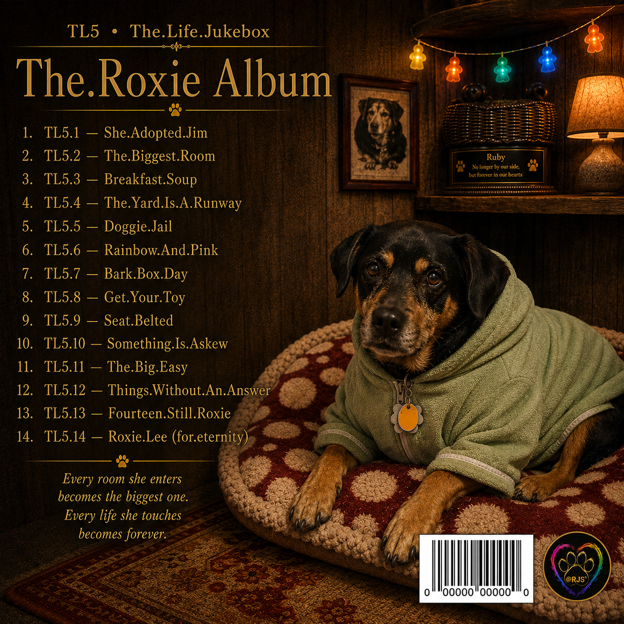 The.Roxie Album back cover