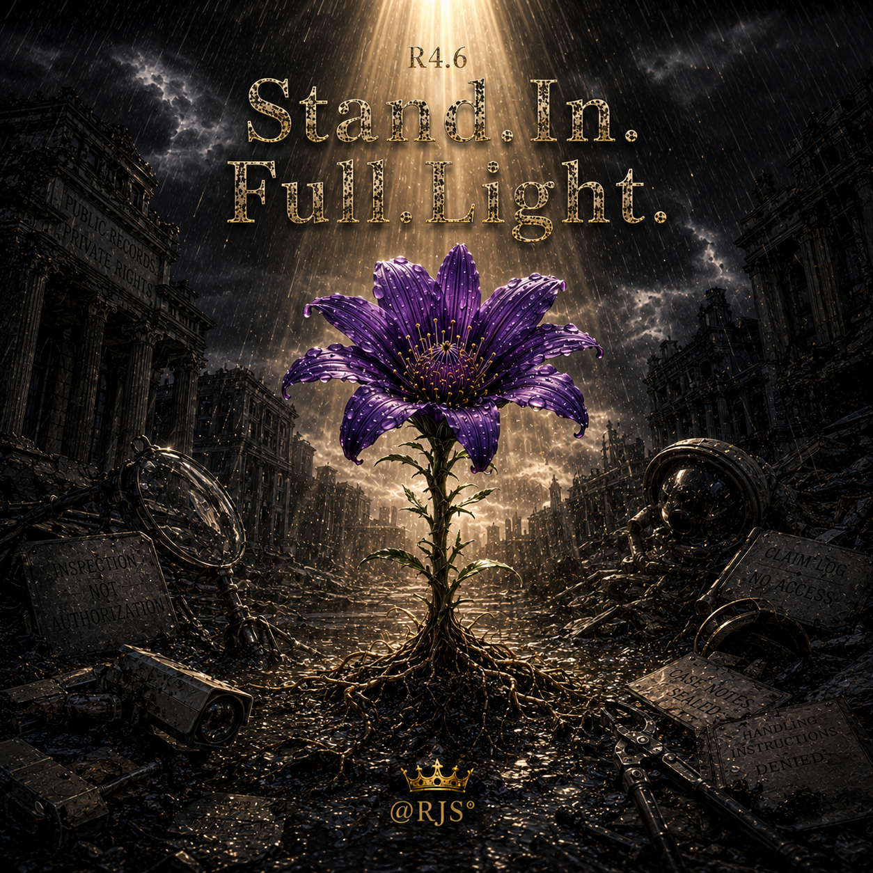 R4.6 — Stand.In.Full.Light. official track artwork