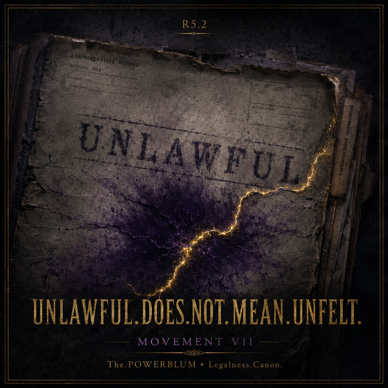 R5.2 — Unlawful.Does.Not.Mean.Unfelt. track artwork