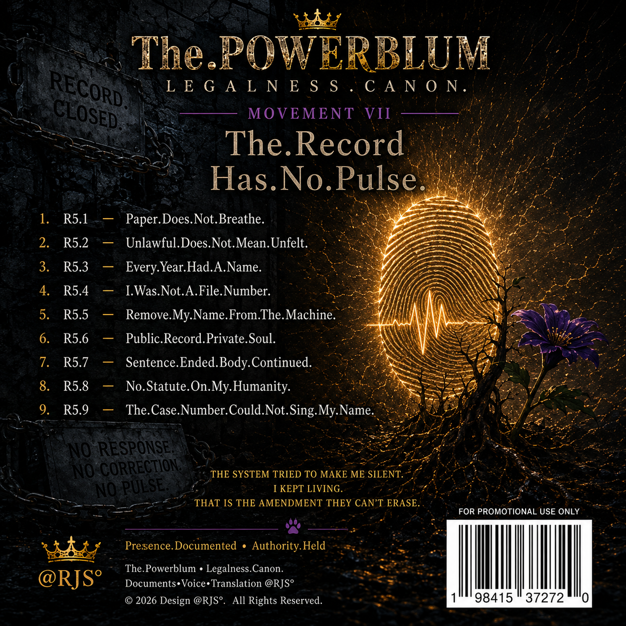 R5 official back cover
